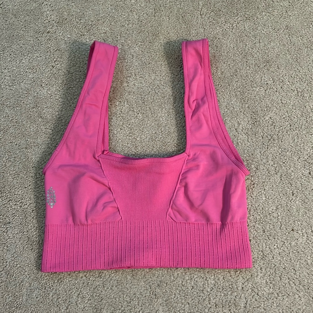 Free People Good Karma Square Neck Bra